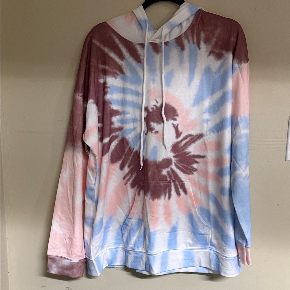 BloomChic Multicolor Tie-Dye Hoodie